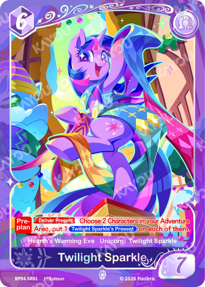 Kayou My Little Pony TCG Hearth's Warming Eve Foil Booster Box - Series 4