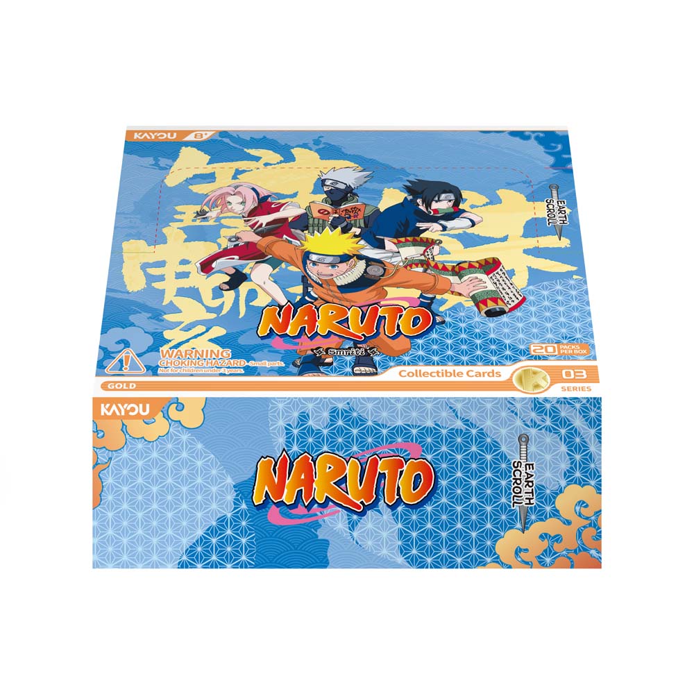 Kayou Naruto Smriti Collectible Cards Earth Scroll Booster Box - Series 3