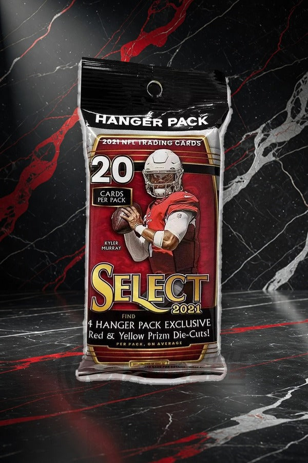 PANINI 2021 Select NFL Football Hanger Pack Red & Yellow