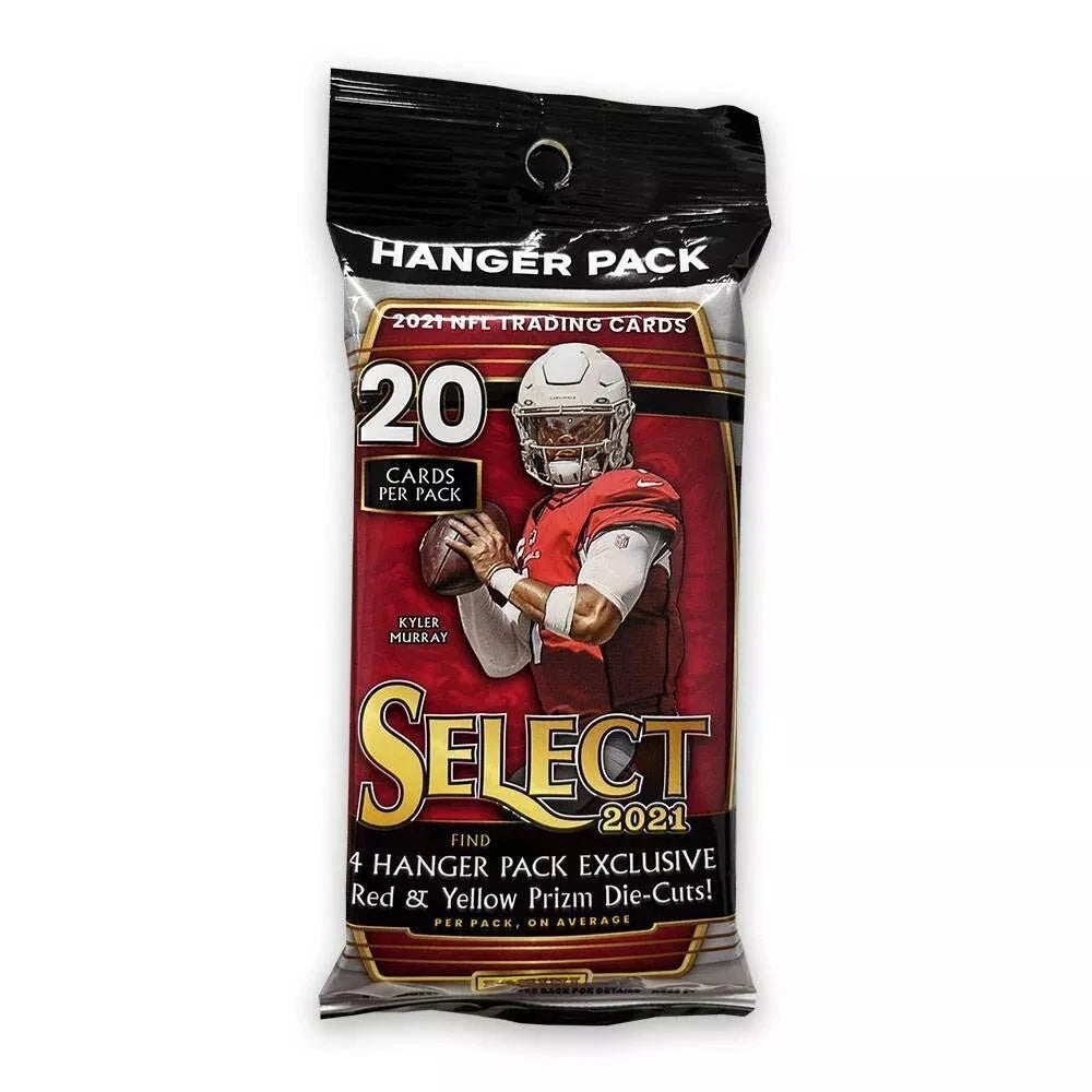 PANINI 2021 Select NFL Football Hanger Pack Red & Yellow