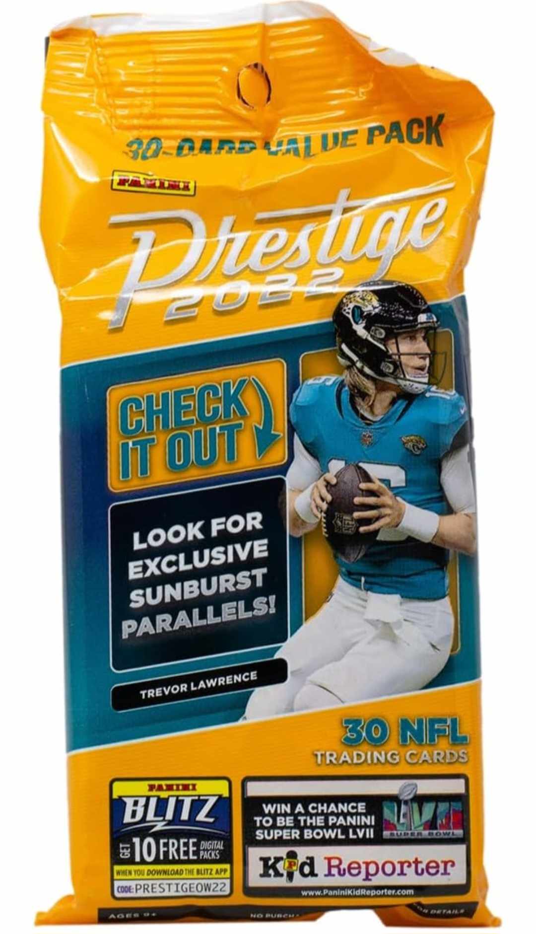 PANINI 2022 Prestige NFL Football Fat Pack