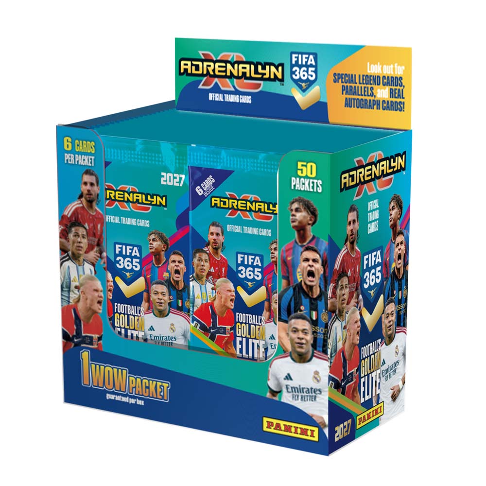 PANINI FIFA 365 Adrenalyn XL 2027 Soccer Cards Booster Box