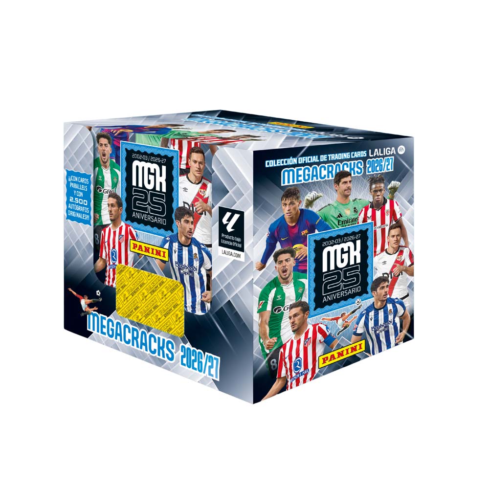 PANINI MegaCracks 2026-27 Soccer Cards Booster Box