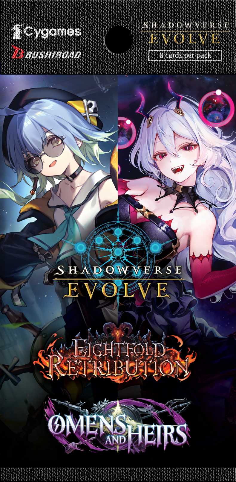 Shadowverse: Evolve BP1920 Eightfold Retribution & Omens and Heirs Booster Box