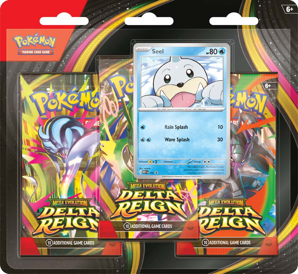 Pokemon - TCG - Delta Reign Three Booster Blister