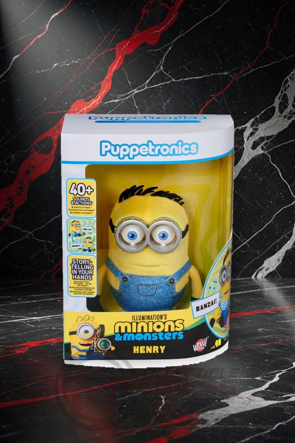 Minions & Monsters Palm Puppetronic Henry box front