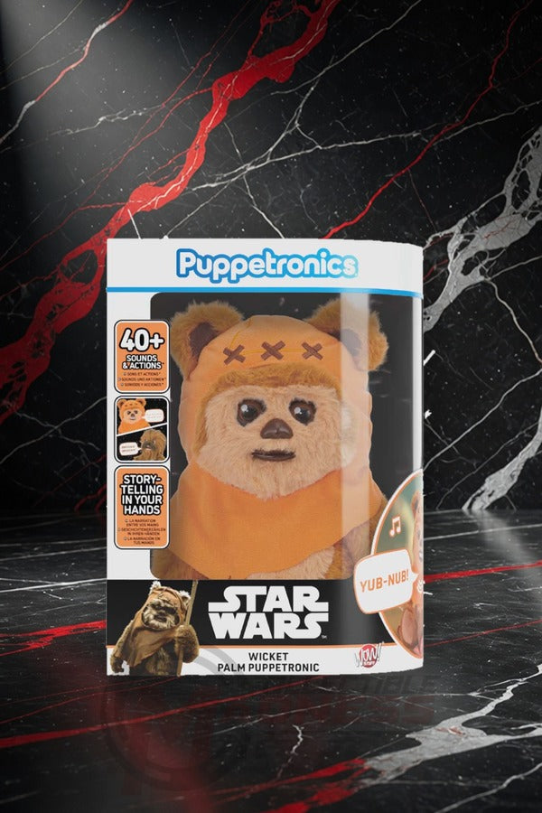 Star Wars Wicket Palm Puppetronic box front
