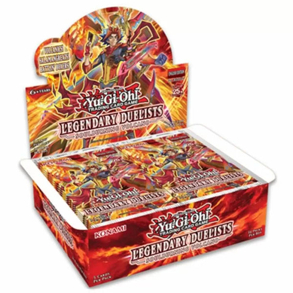 YU-GI-OH! - TCG Legendary Duelist- Soulburning Volcano Booster Box Options - Collectible Madness