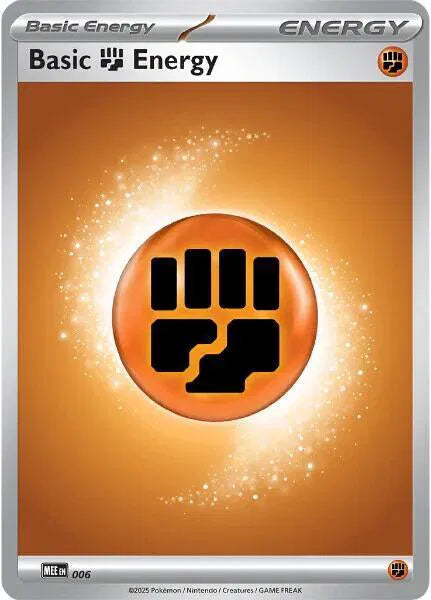 MEE EN 006 Basic Fighting Energy - 2025 - Reverse Holo