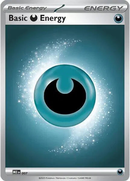 MEE EN 007 Basic Darkness Energy - 2025 - Reverse Holo