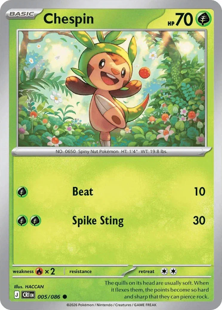 005/086 Chespin - Common