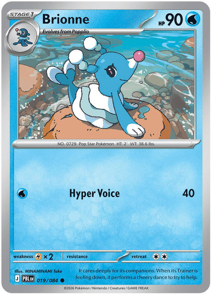 019/084 Brionne - Common Reverse Holo