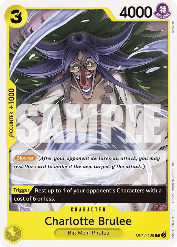 Charlotte Brulee (OP17-108) (OP-17: The World's Strongest Warriors) Japanese