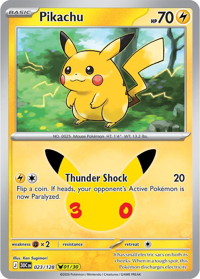 023/128 Pikachu - None