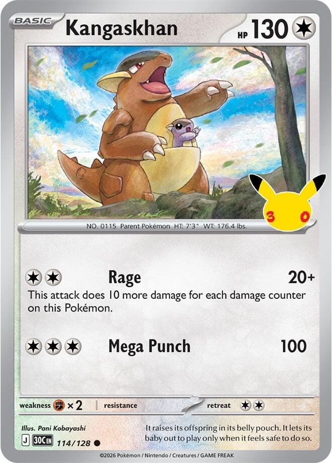 114/128 Kangaskhan - Common
