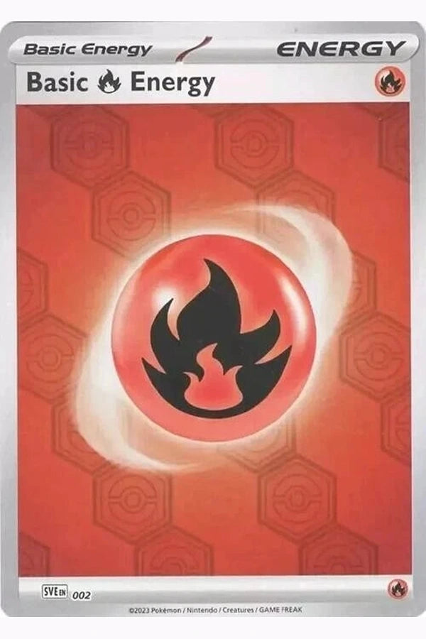 SVE EN 002 Basic Fire Energy - 2023 - Reverse Holo