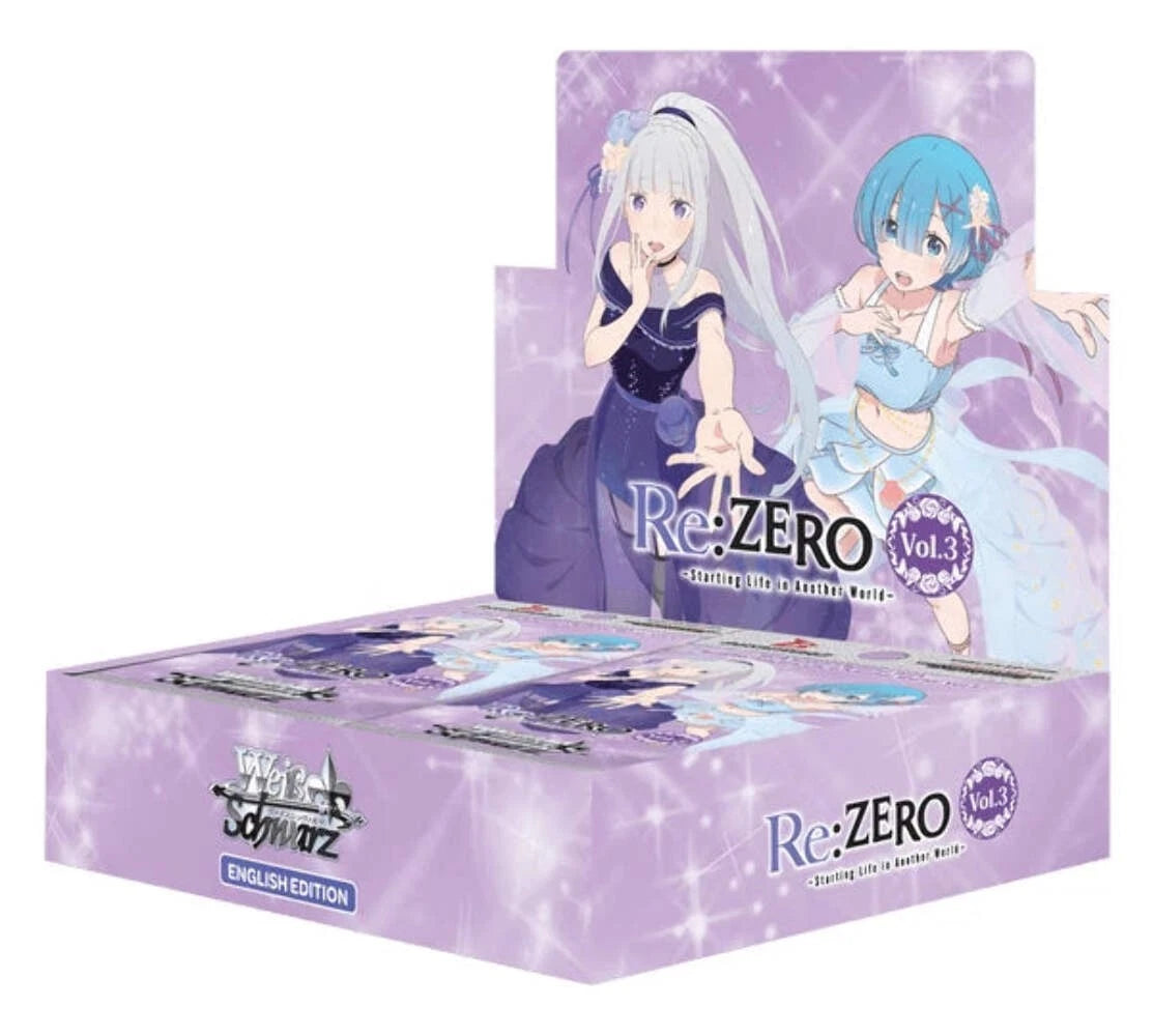 Weiss Schwarz Re:ZERO -Starting Life in Another World- Vol.3 - Booster Box