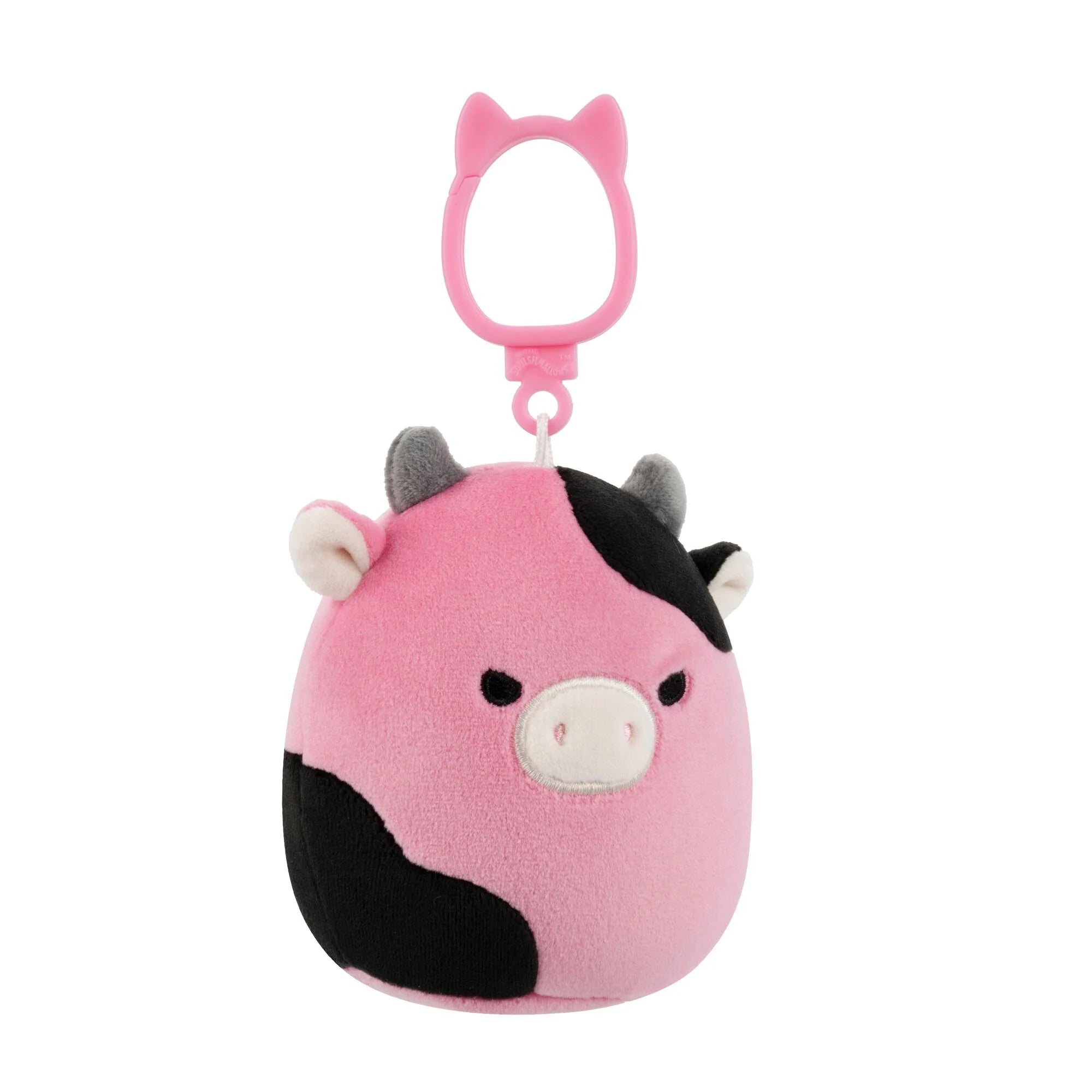 SQUISHMALLOWS 3.5" Clip Pollyanna Cow