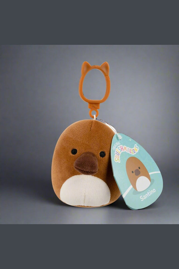 SQUISHMALLOWS 3.5" Clip Santino Platypus