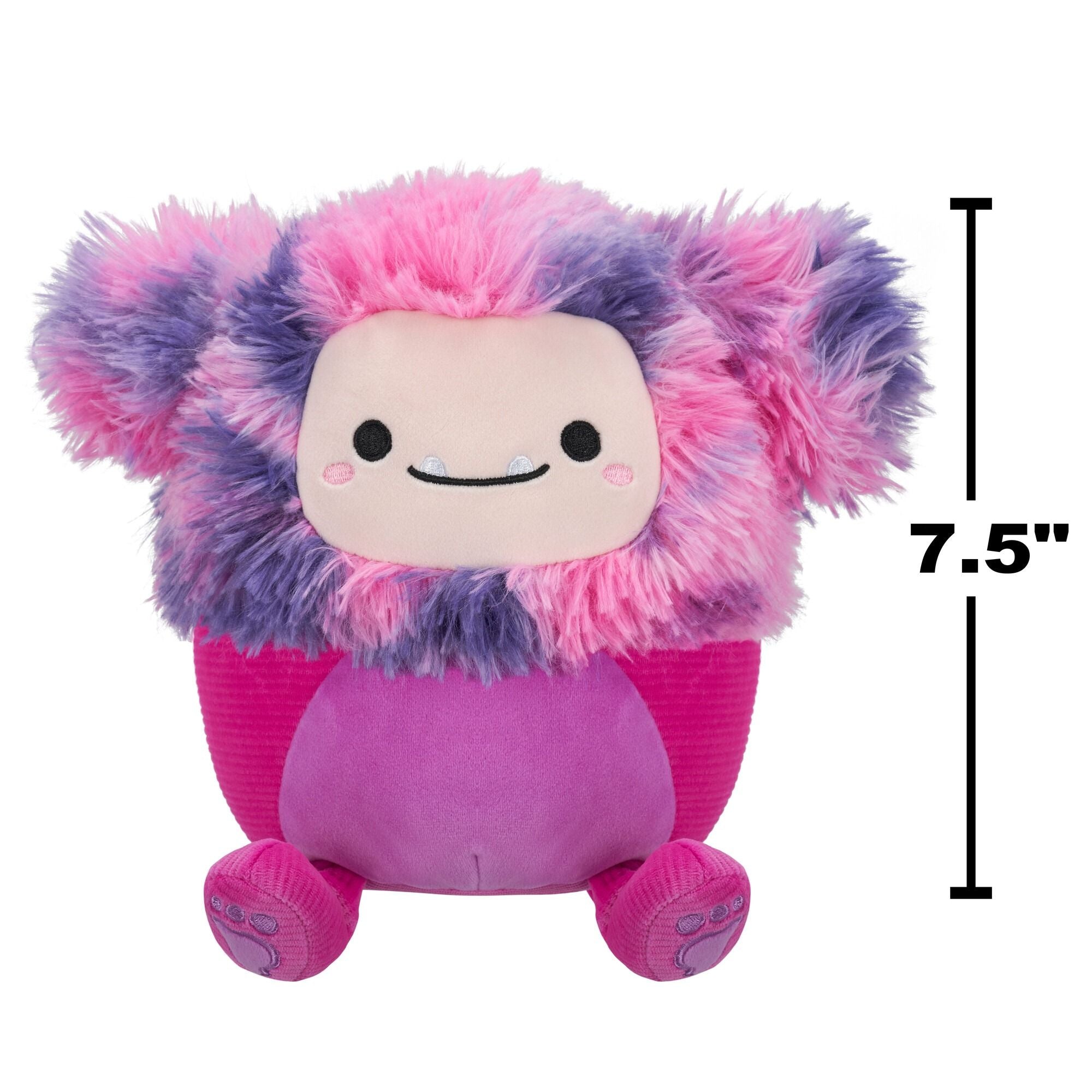 SQUISHMALLOWS 7.5" Woxie Magenta Bigfoot
