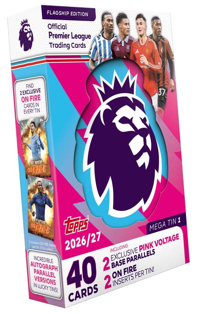 Topps Flagship Premier League 2026/27 Mega Tin
