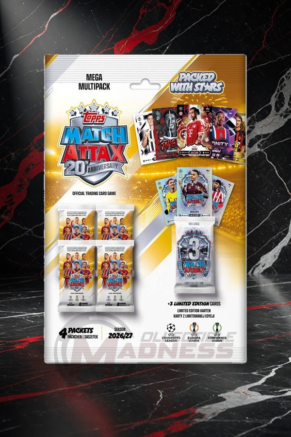 Topps Match Attax UEFA Champions League 2026/27 Mega Multipack