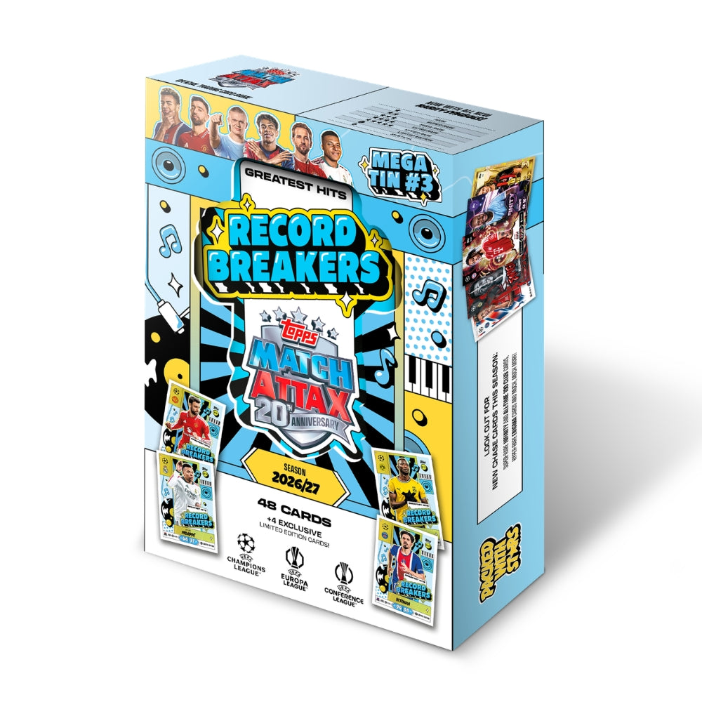 Topps Match Attax UEFA Champions League 2026/27 Mega Tin - Record Breakers