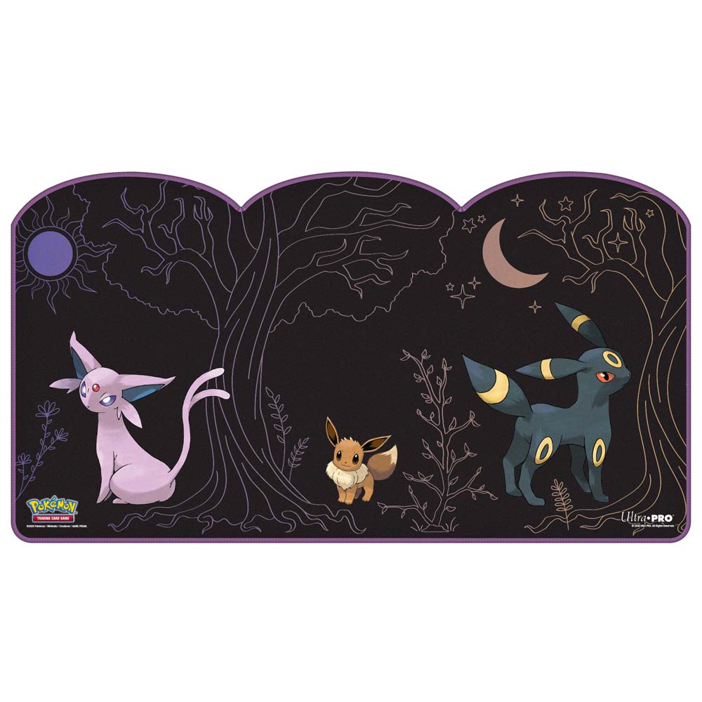 ULTRA PRO Pokémon - Eevee Evolutions Dynamic Die-cut Playmat