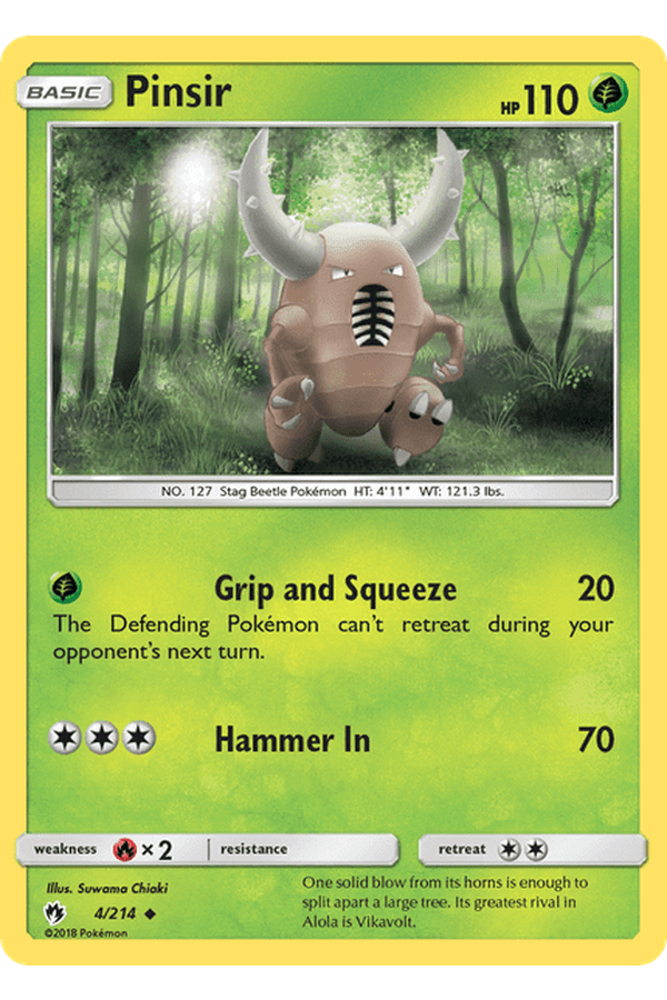 004 / 214 Pinsir-Uncommon - Collectible Madness