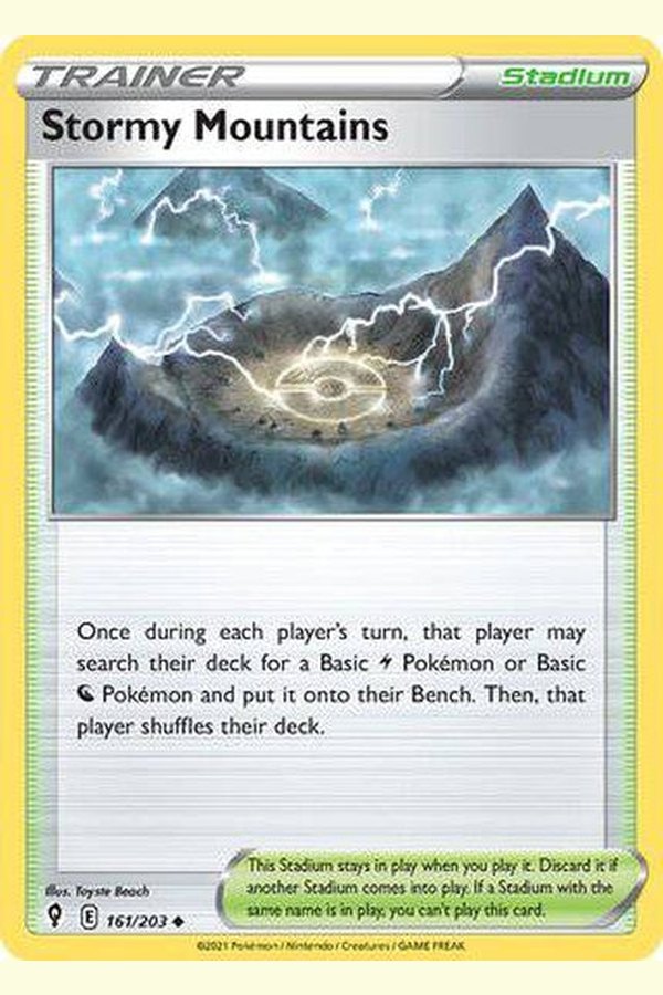 161/203 Stormy Mountains - Uncommon - Collectible Madness