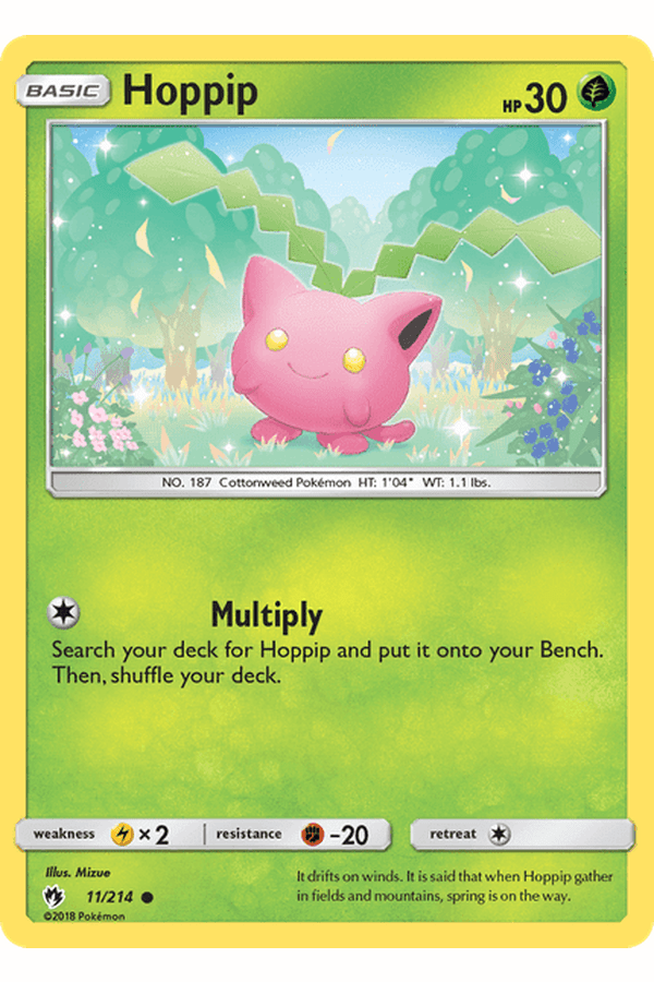 011 / 214 Hoppip-Common - Collectible Madness