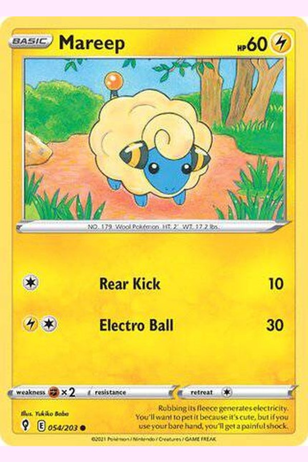 054/203 Mareep - Common - Collectible Madness