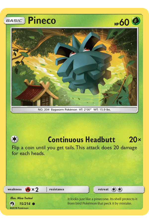 015 / 214 Pineco-Common - Collectible Madness