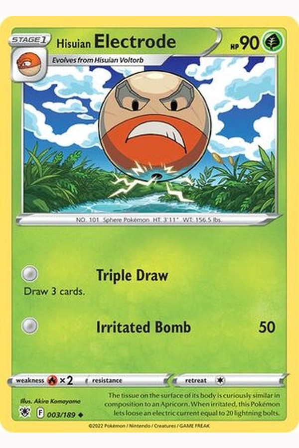 003/189 Hisuian Electrode - Uncommon - Collectible Madness