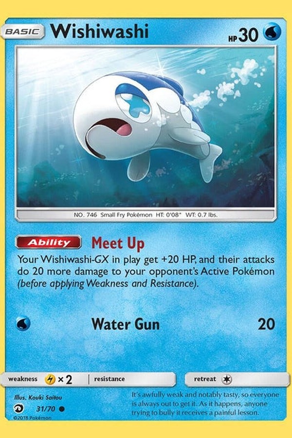 31 / 70 Wishiwashi-Common - Collectible Madness