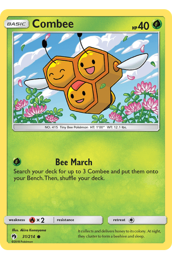 031 / 214 Combee-Common - Collectible Madness