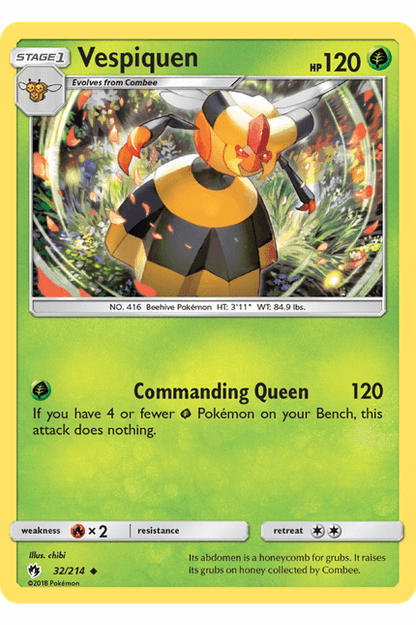 032 / 214 Vespiquen-Uncommon - Collectible Madness