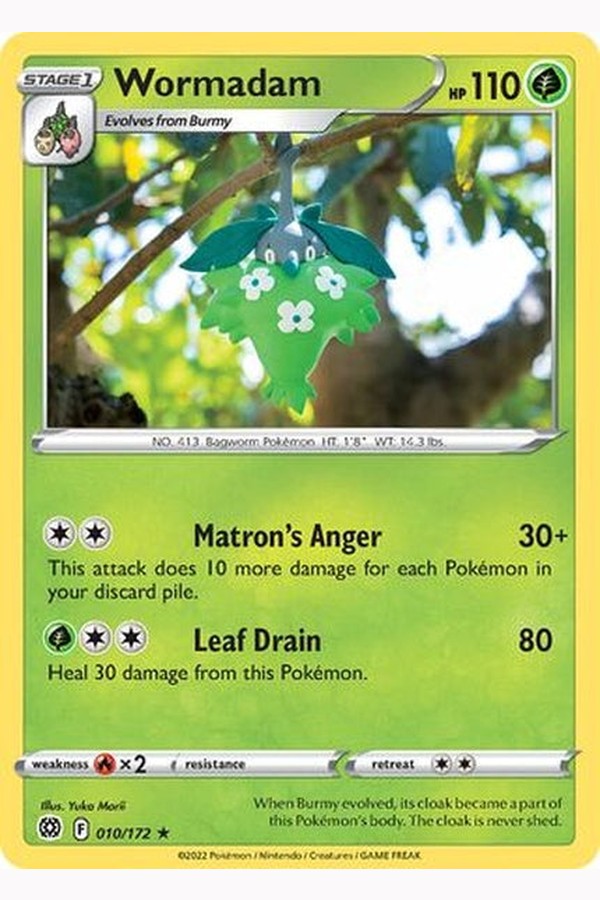 010/172 Wormadam - Rare - Collectible Madness