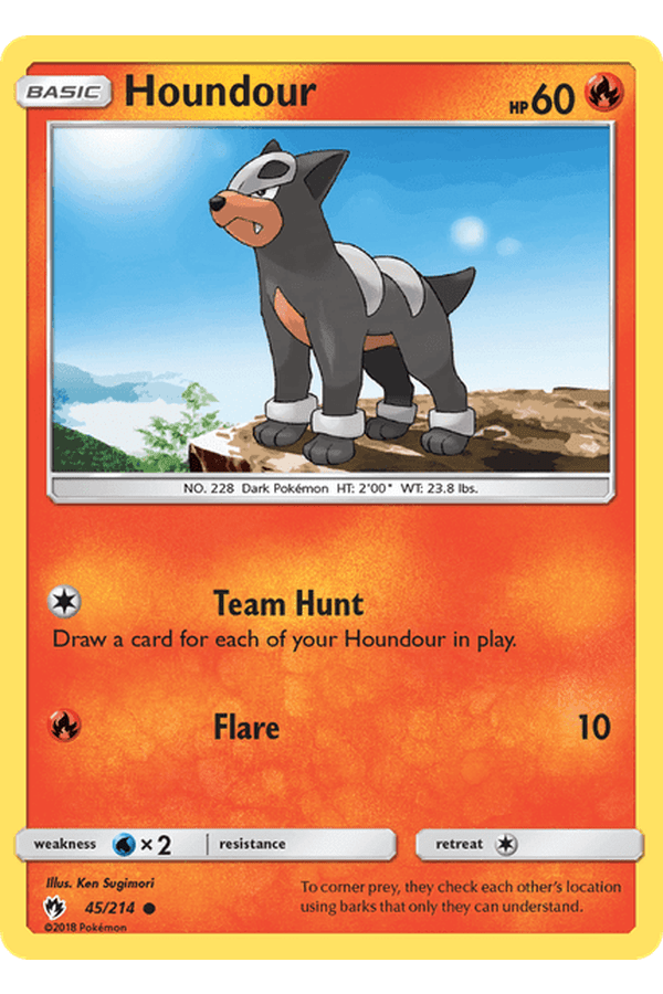045 / 214 Houndour-Common - Collectible Madness