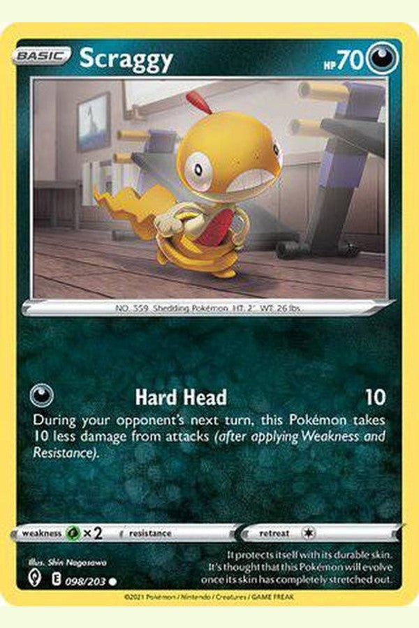 098/203 Scraggy - Common - Collectible Madness