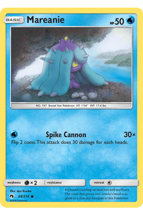 068 / 214 Mareanie-Common - Collectible Madness