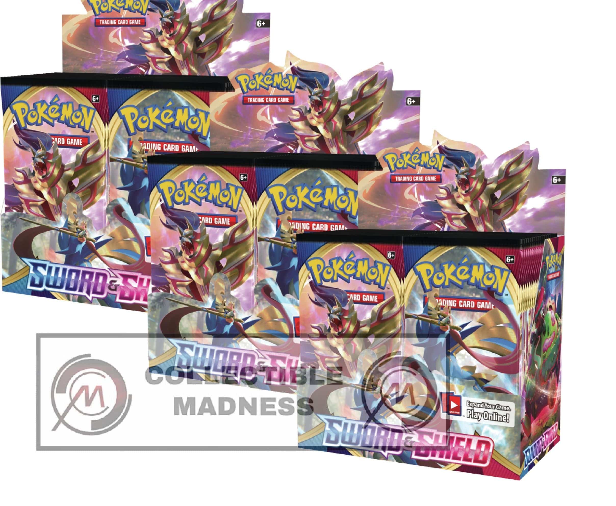 Pokemon - TCG - Sword & Shield Base Set Booster Box Options - Collectible Madness