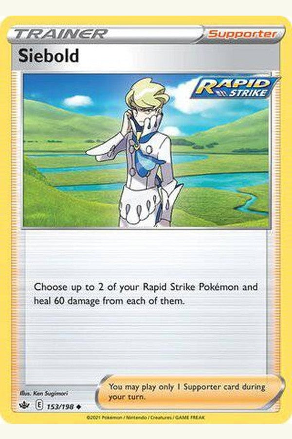 153/198 Siebold - Uncommon - Collectible Madness