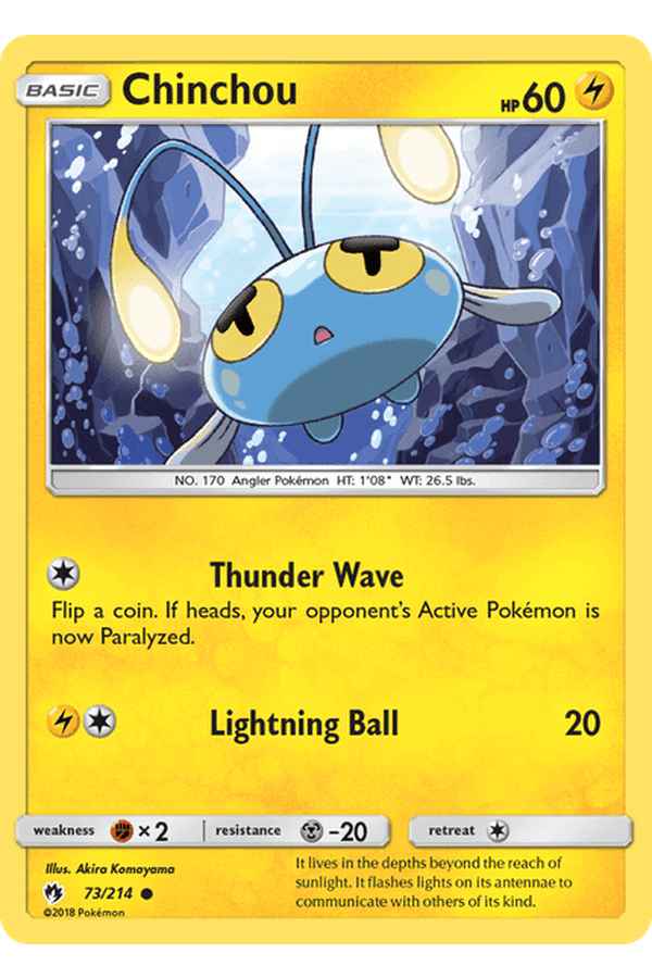 073 / 214 Chinchou-Common - Collectible Madness