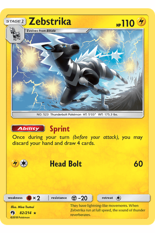 082 / 214 Zebstrika-Rare - Collectible Madness
