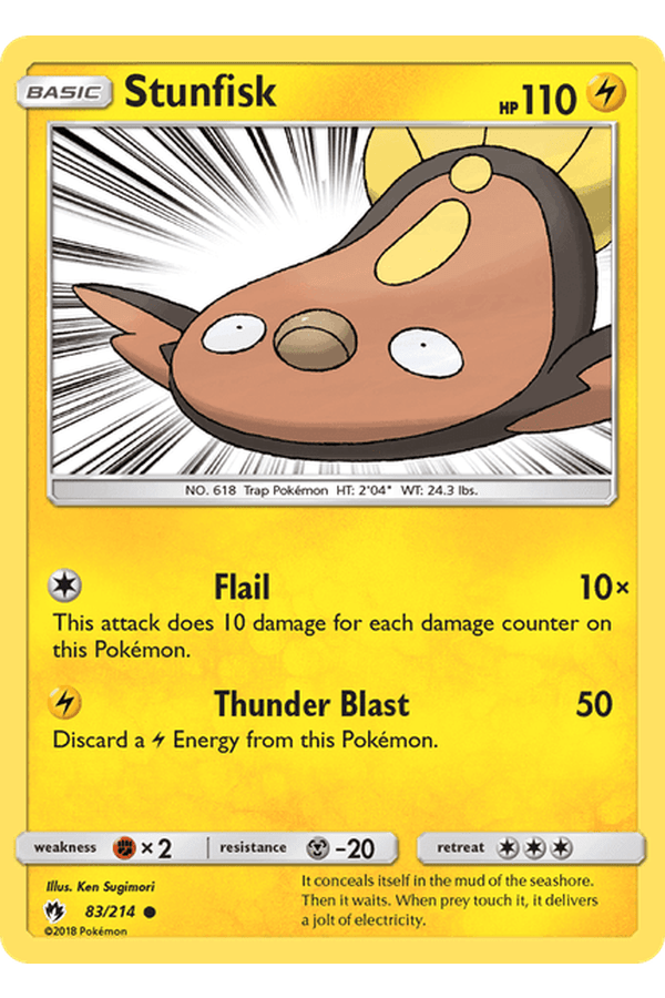083 / 214 Stunfisk-Common - Collectible Madness