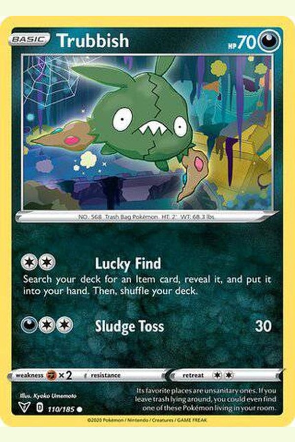 110/185 Trubbish - Common - Collectible Madness