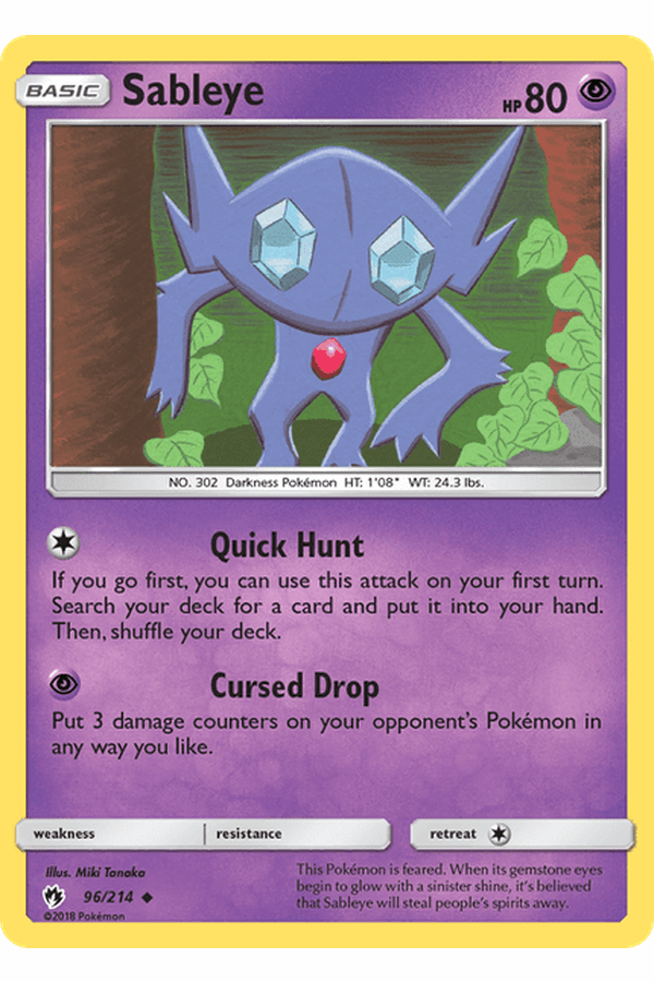 096 / 214 Sableye-Uncommon - Collectible Madness
