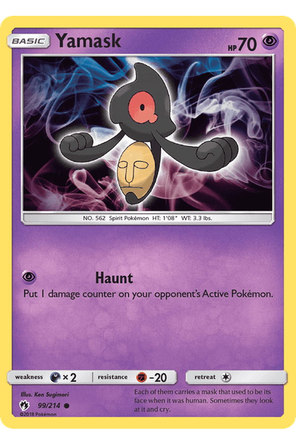 099 / 214 Yamask-Common - Collectible Madness