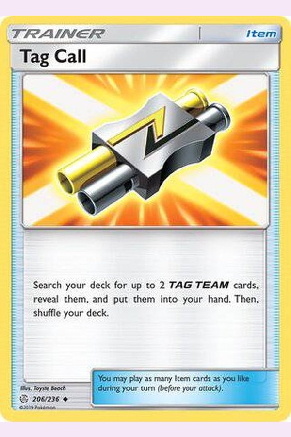 206/236 Tag Call - Uncommon - Collectible Madness